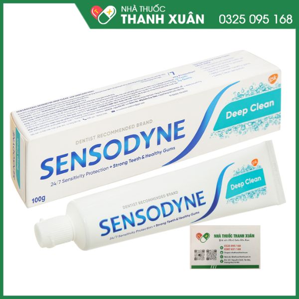 Kem đánh răng Sensodyne Deep Clean